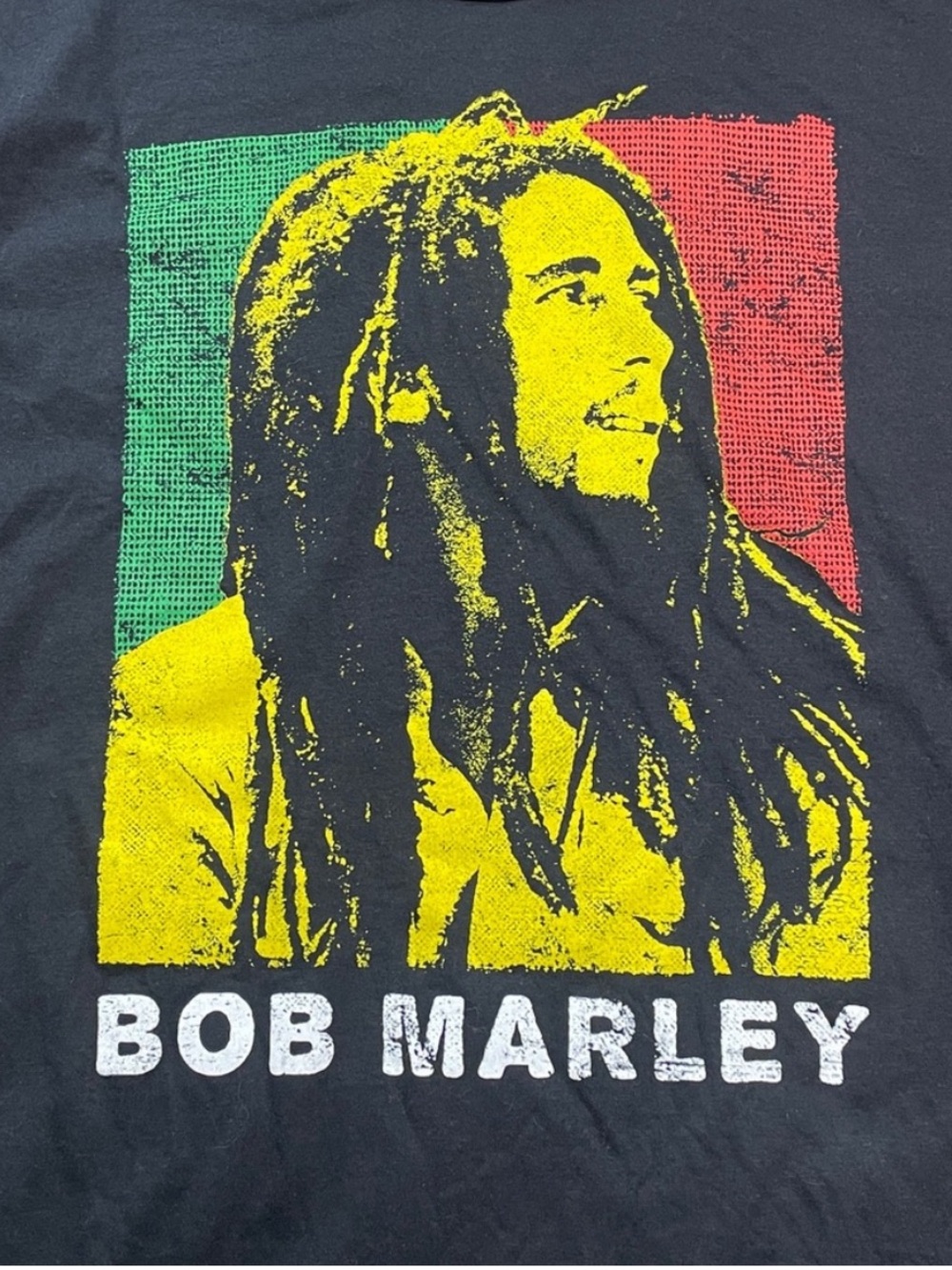Men's Black Bob Marley Graphic T-Shirt Various Sizes | NWT - Picture 2 of 4